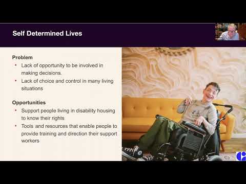 Keynote: Promising examples of innovation in housing and living support for people with disability