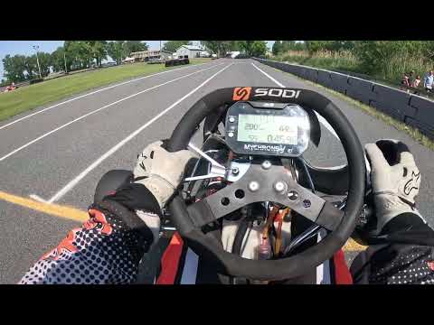 SH karting standing start practice kz shifter kart