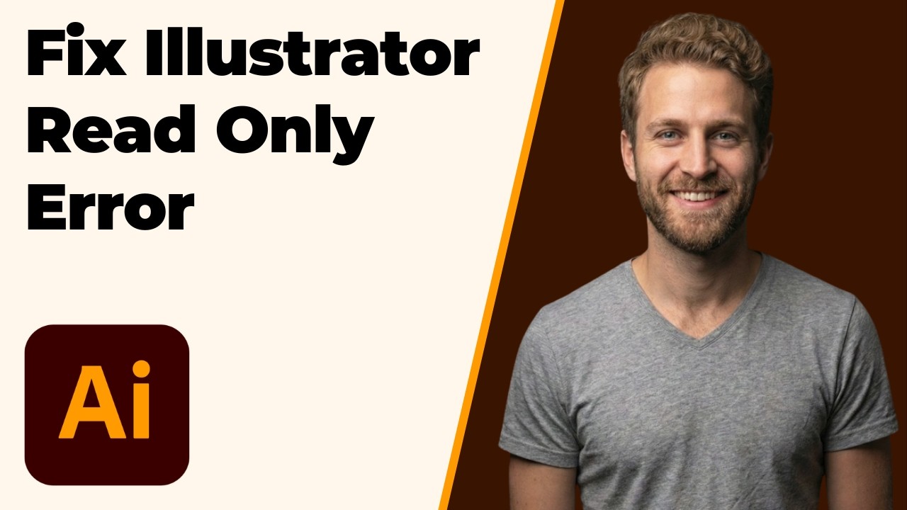 Fix Illustrator Read Only Error (2026 Easy Guide)