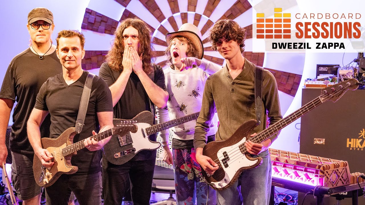 Dweezil Zappa on Cardboard Sessions