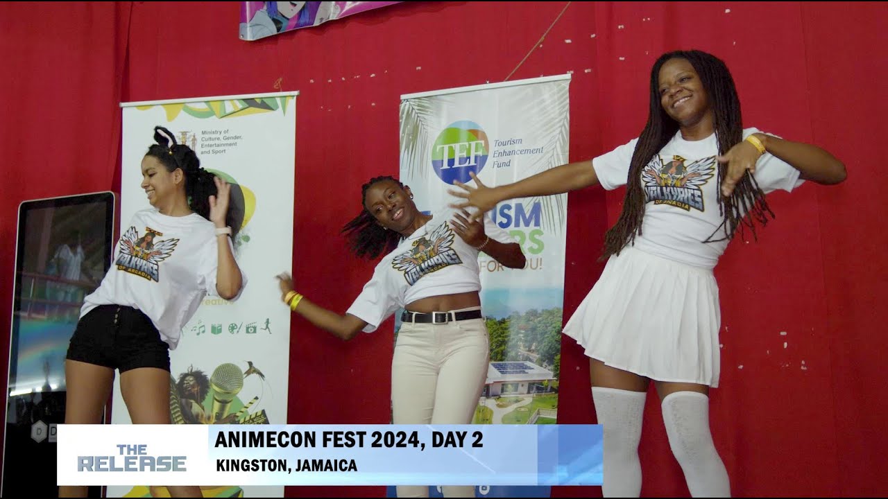 The  @TheReleaseJa  with the Valkyries of Arcadia's at  @AnimeComFest  2024 - Day 2
