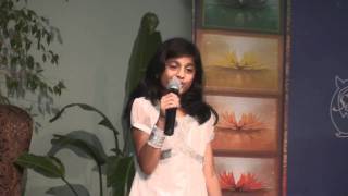 Shivani Parmar (11) sings 'Give Yourself To Love' by Kate Wolf