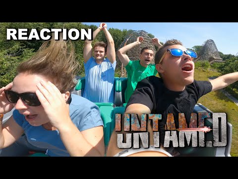 We Rode Untamed! Our First Ride Reaction on Walibi Holland's Amazing RMC Hybrid!