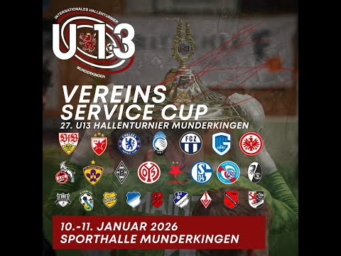 Livestream vom internationalen U13 Turnier in Munderkingen!