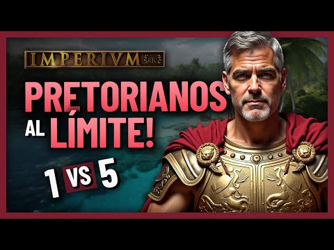 🦅 PRETORIANOS al LÍMITE en las ISLAS GRANDES 🦅 | ROMA IMPERIAL 1 VS 5 😎🌴🐚 | IMPERIUM 3