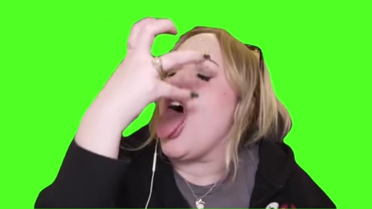 brittany broski meme | green screen