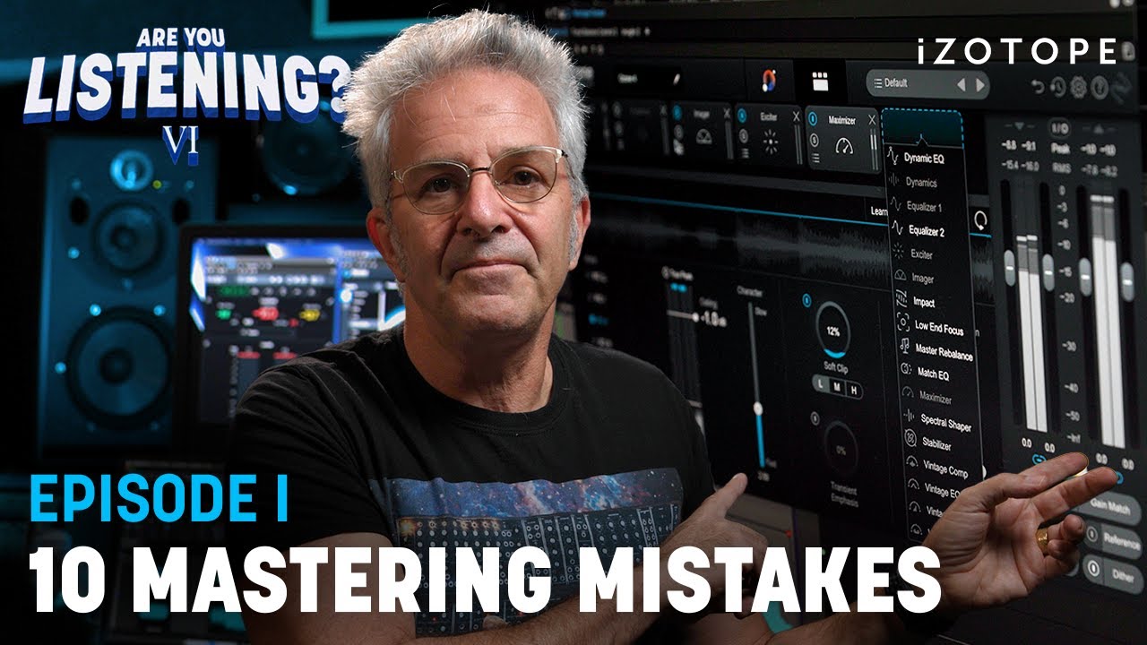 Season 6: Mastering from start to finish