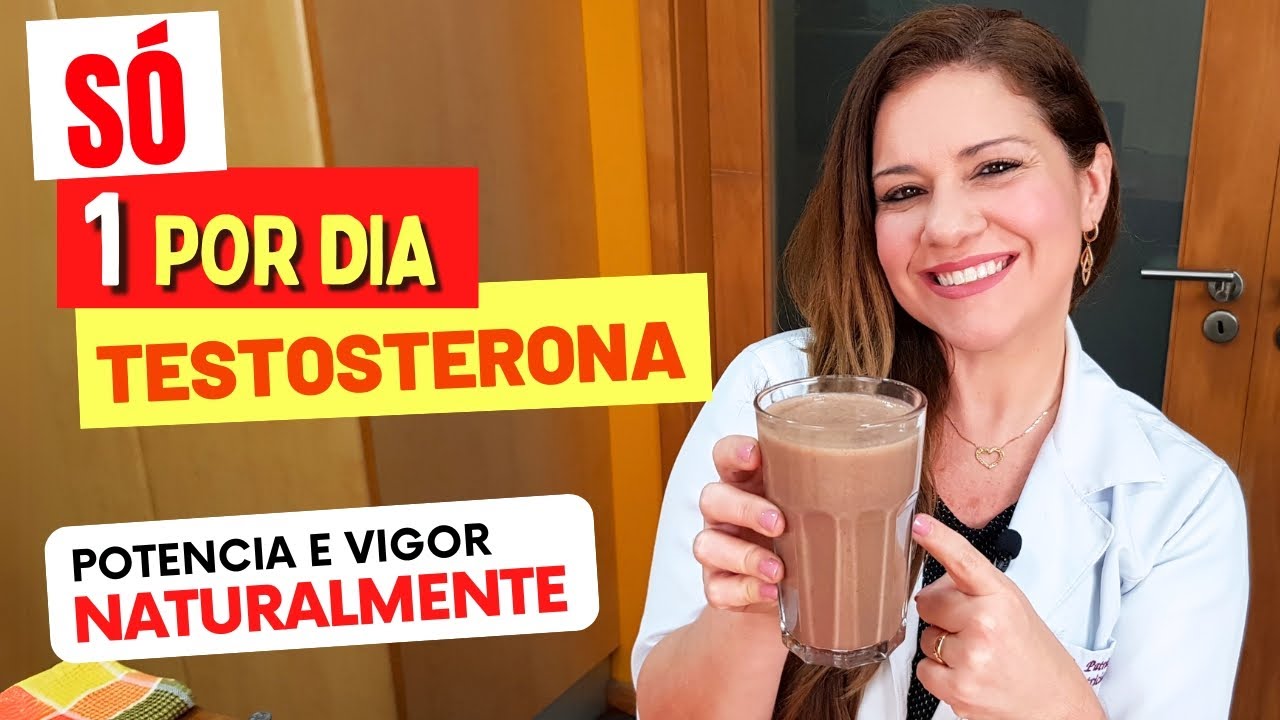 Só 1 POR DIA para TESTOSTERONA, POTÊNCIA e VIGOR Naturalmente - Homens e Mulheres (Saúde e Energia)