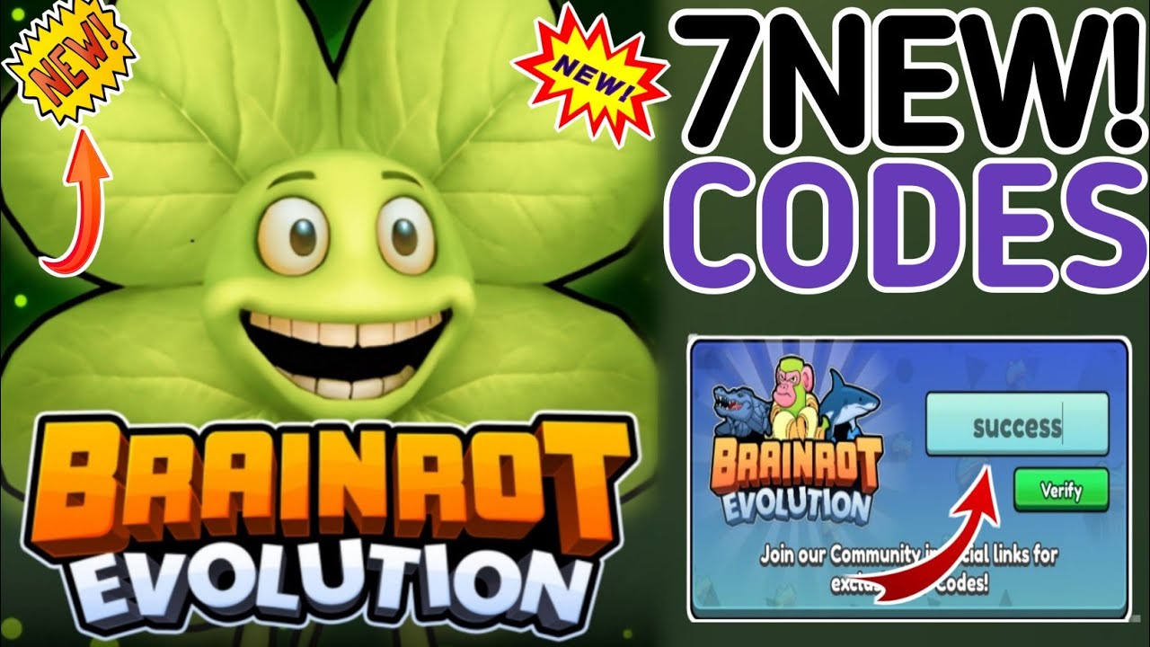 ⚠️ NEW ⚠️ ALL WORKING CODES For Brainrot Evolution April 2026 - Roblox Brainrot Evolution Codes 2026
