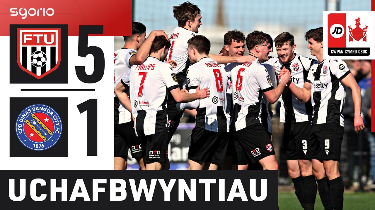 Flint Town United vs Bangor 1876 Highlights