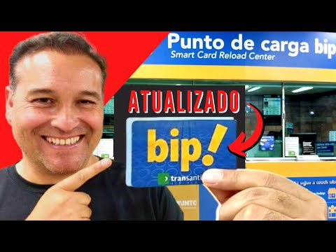 BIP TARJETA in Santiago de Chile, how much does it cost? 🚇 how does it work?, recharge with card?