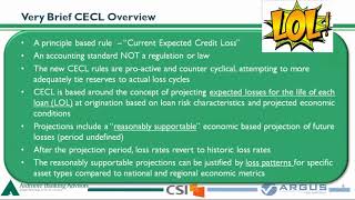 Watch: The CECL Journey - Regulatory Expectations for Implementation - With Special Guest Michael