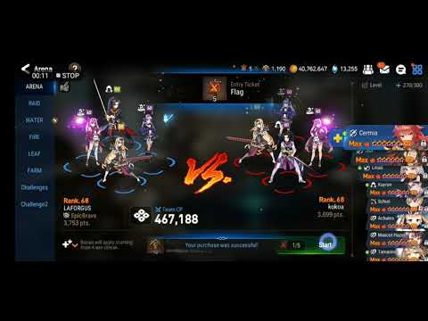 Epic Seven Def 2020 New Off Arena Team