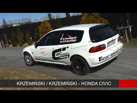 KRZEMIŃSKI Krzysztof / KRZEMIŃSKI Stefan - HONDA CIVIC | Rally Park Cup 2022  - 2 Runda