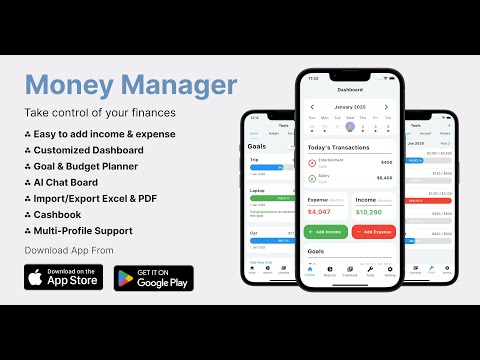 Money Manager: Expense Tracker