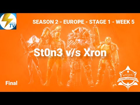 EU Challengers S2 1.5 - Final - St0n3 v/s Xron - Quake Champions