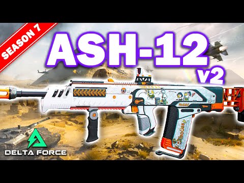 Delta Force: Best ASH-12 Loadout (150ms TTK Season 7 Barrel Build)