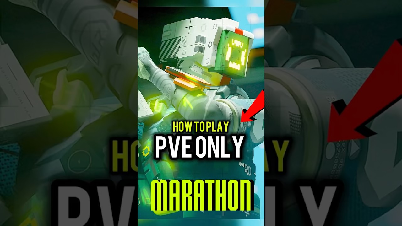 How To Play PvE Only In Marathon Right Now 😮 #Marathon