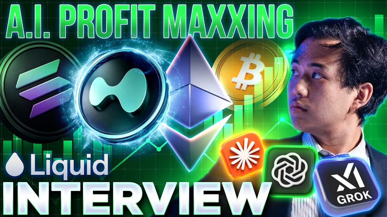 How To Maximize Gains With A.I. Trading Perps 💰 Liquid CEO INTERVIEW