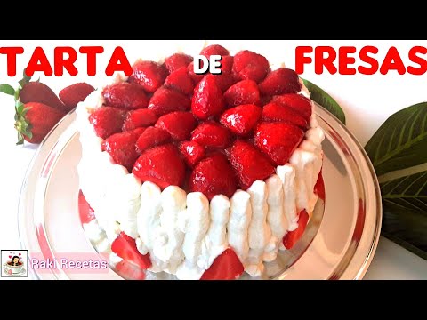 TARTA DE FRESAS 🍓
