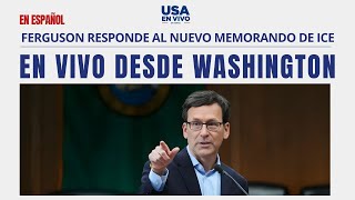 EN VIVO Gobernador Bob Ferguson y Nick Brown responden a nueva política de ICE | USA EN VIVO 🔴