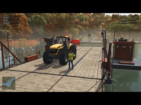 Fast Ferry Fs25 Steam Community :: Video :: Moving A Tractor With The River Ferry ...
