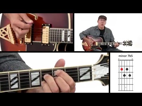 Jazz Chords - minor 7b5