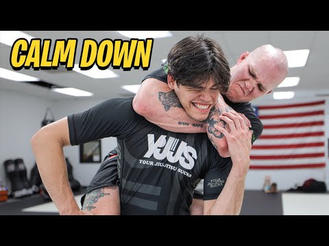 Black Belt Defends His Gym From Cocky Blue Belt