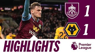 Clarets Take Point In Turf Draw | HIGHLIGHTS | Burnley 1-1 Wolves