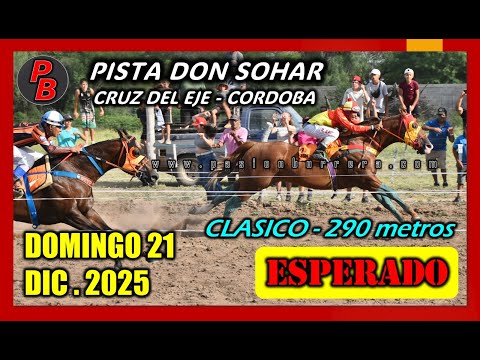 ESPERADO: PISTA DON SOHAR - CRUZ DEL EJE, CORDOBA (21-12-2025)