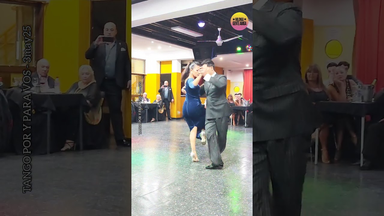 Virginia Gómez y Christian Márquez. Uno (Troilo) Milonga Gente Amiga 3may25