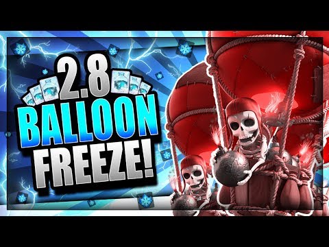 THIS FREEZE CYCLE DECK is INSANE!! 2.8 FAST BALLOON CYCLE! Clash Royale Balloon Freeze Deck