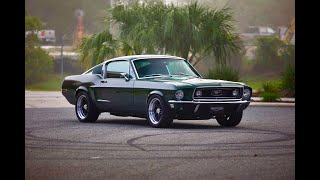 Download lagu Revology Car Review | 1968 Mustang GT 2 2 Fastback in Highland Green Metallic mp3