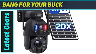 Download the video "INQMEGA 6MP Solar Camera: The Ultimate 20X Zoom Dual-Screen Outdoor Security"