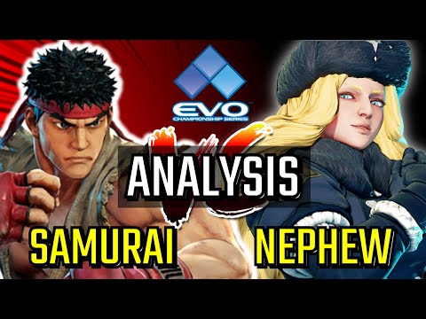 EVO Analysis: Samurai (Ryu) VS Nephew (Kolin, Rose)