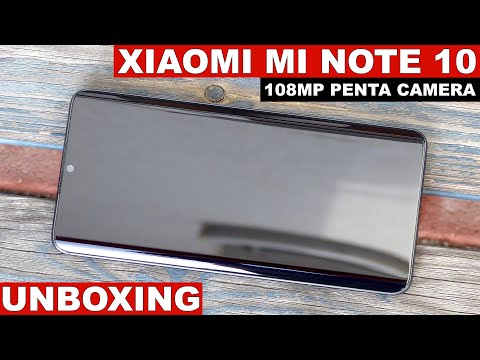 Xiaomi Mi Note 10 Unboxing