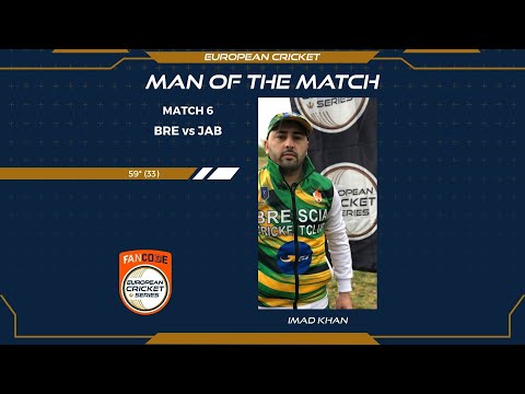 Imad Khan driving the bowlers mad in Brescia