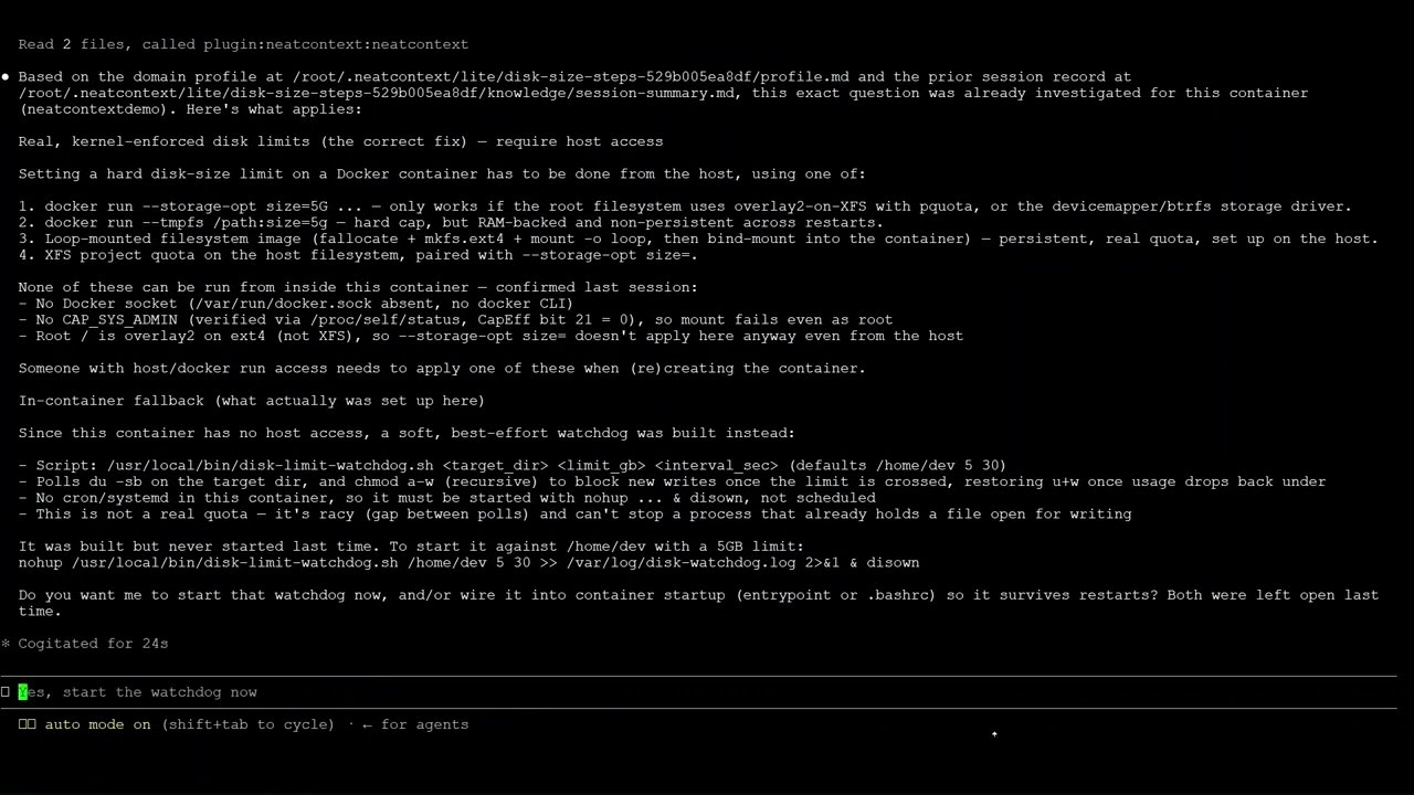 Watch the NeatContext demo