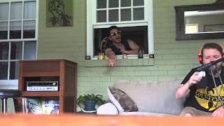 Dick Titty Blood Punch - "Fired For Satan" (acoustic version) Live @ Never Nervous Headquarters