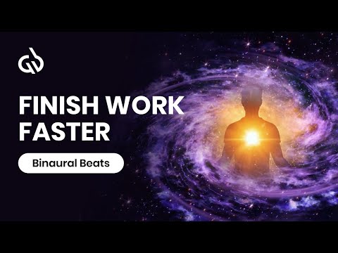 Focus Binaural Beats for Work Efficiency: Finish Work Faster