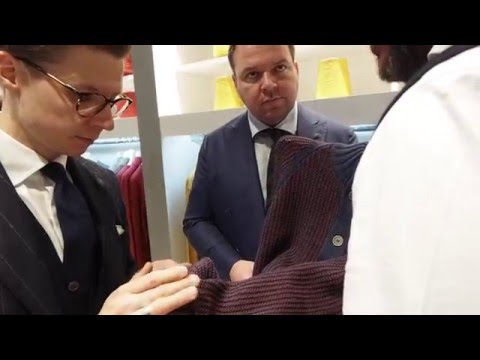 Pitti Uomo 89: Tailor shop Sauma and Gran Sasso