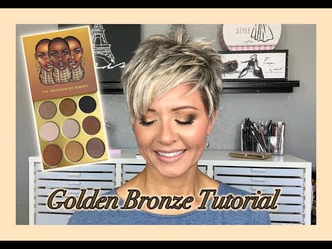Golden Bronze Eye Tutorial - The Warrior by Juvia's Place Video