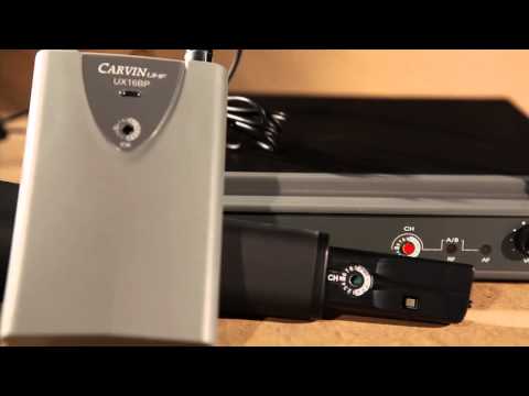 Carvin UX16 Wireless Microphone & Guitar system
