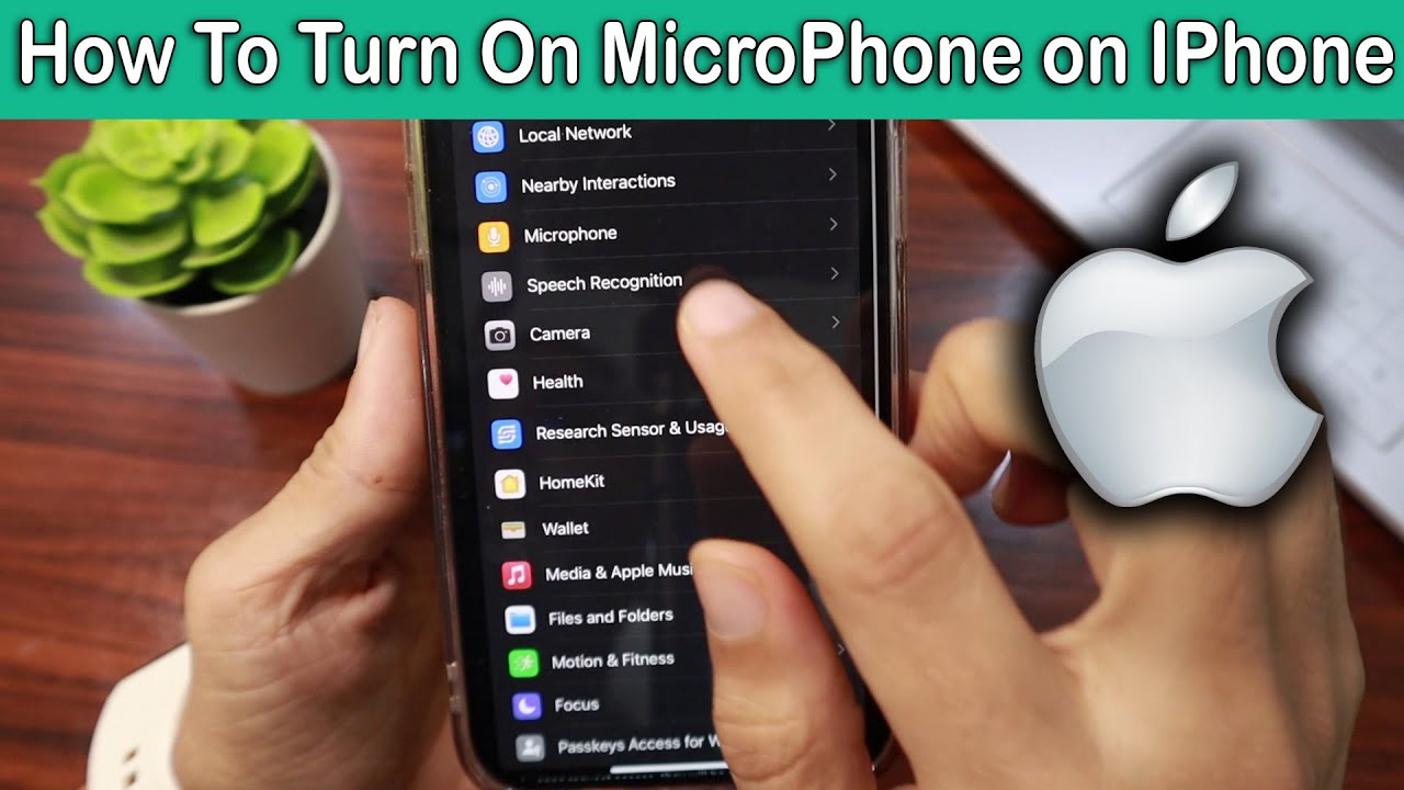 How to Turn On Microphone on iPhone Step-by-Step