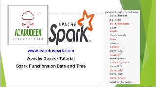 Spark SQL Date and TimeStamp - Spark Functions | Apache Spark Tutorial | Using PySpark