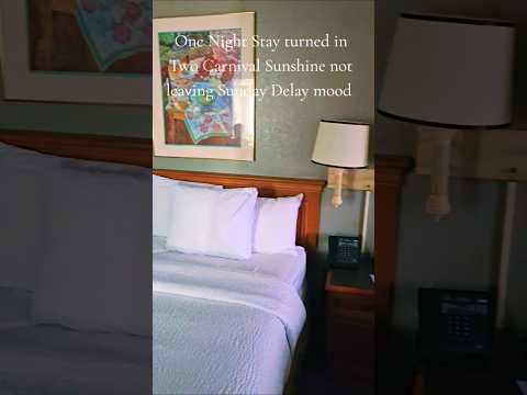 Thumbnail for Hotel in Virginia | One Night Stay turned into Two | Carnival Sunshine Delay
