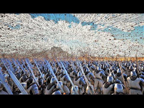 40 SUPER ARCHERS vs 1 MILLION HEAVY ARMOR KNIGHTS - Ultimate Epic Battle Simulator 2 | UEBS 2