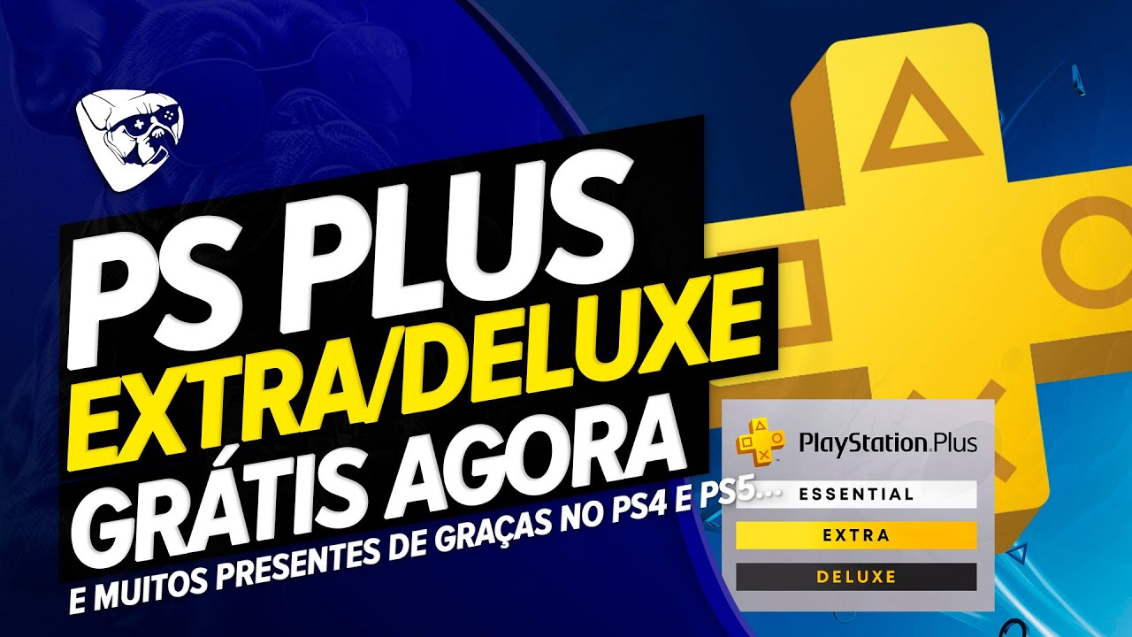 PS PLUS DELUXE GRÁTIS De VERDADE No PLAYSTATION! PRESENTES De 3 ANOS De PS PLUS DELUXE DE GRAÇA