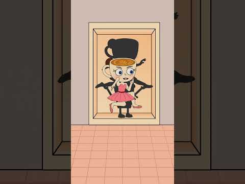 Ballerina Fails… But He’s Got Her Back ☕🩰 #brainrot #ballerina #cappuccina