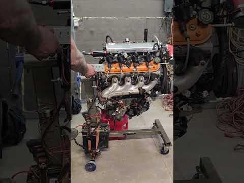 2005 5.3 ls running on engine stand